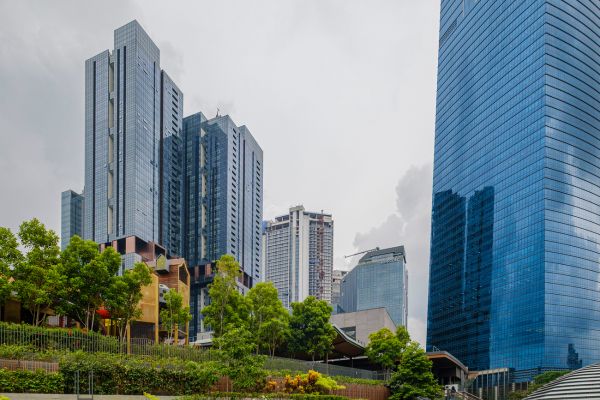 Urban park design concepts